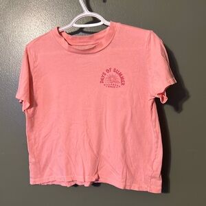 Billabong cropped tshirt